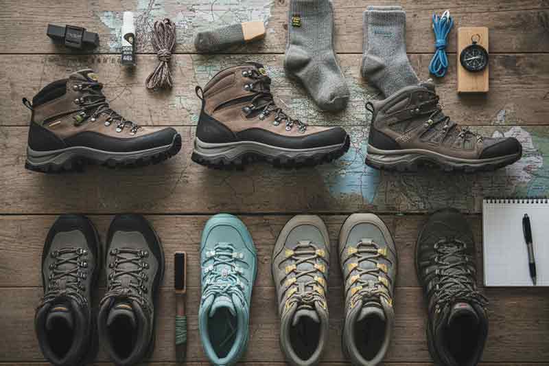 Vælg det rette fodtøj til vandreture Vælg det rette fodtøj til vandreture
