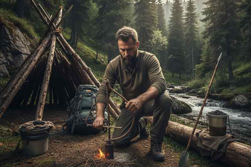 Overlevelsesteknikker til den eventyrlystne vandrer Overlevelsesteknikker til den eventyrlystne vandrer